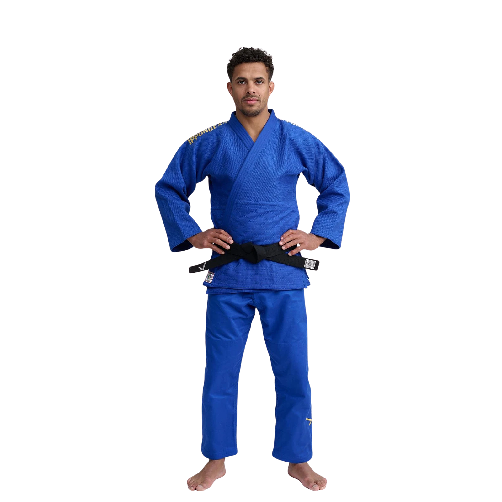 Ippon Gear Legend 2 Slim Fit IJF Komplett-Judoanzug – Blau