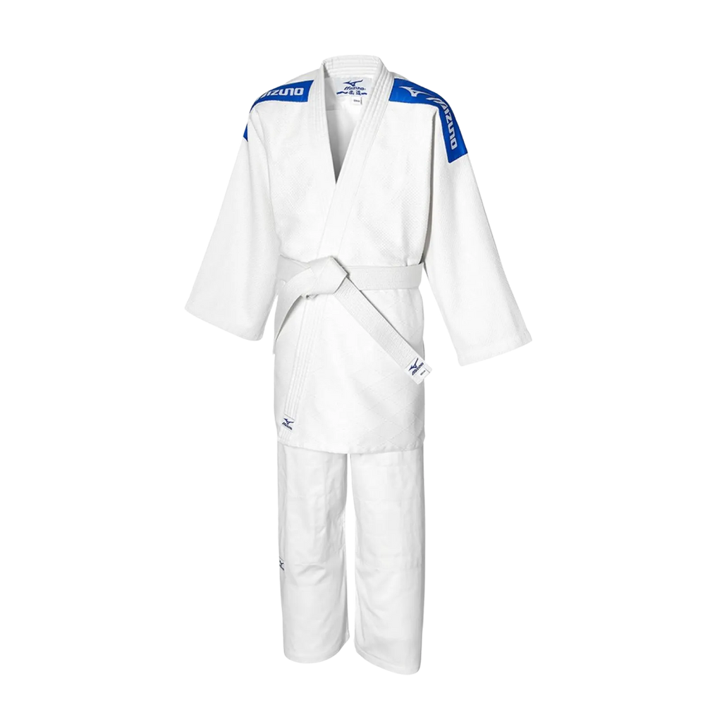 Mizuno Kodomo JR incl. witte judoband (Royal Labels) Pakken
