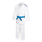 Mizuno Keiko 2 White Blue Embroidery Pakken