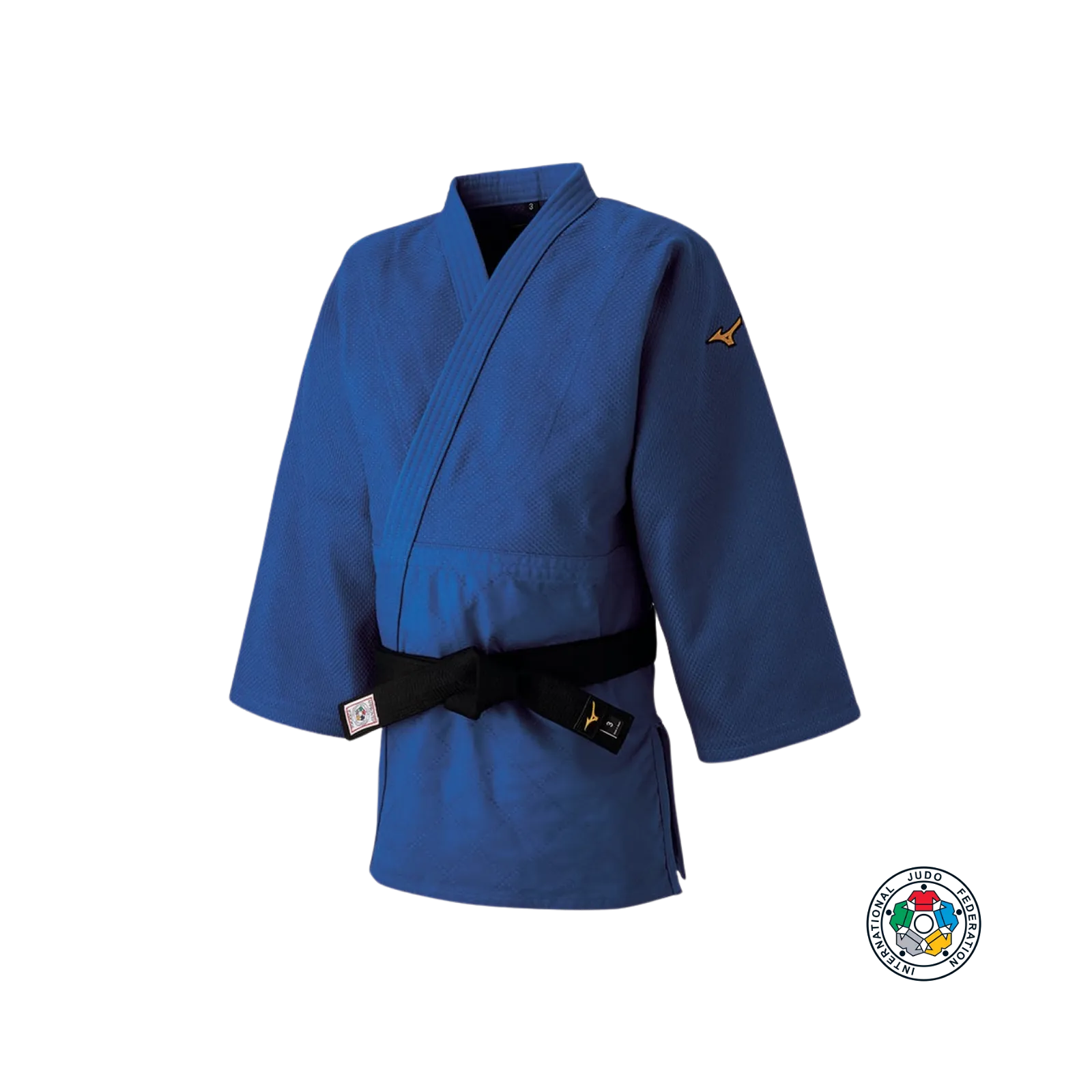 Mizuno Judo IJF 2024 CN Jacket - Regular - Blauw Pakken