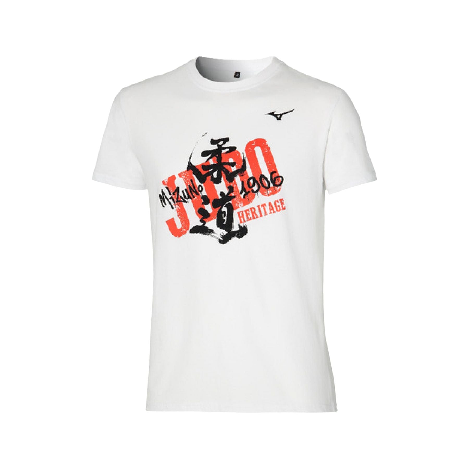 Mizuno Judo Heritage Tee JNR - White Sportkleding