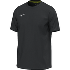 Team Mizuno Training Tee Heren - Black Sportkleding