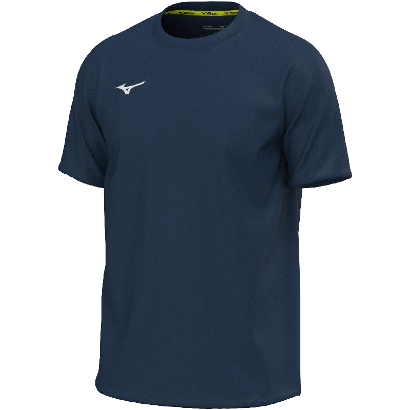 Team Mizuno Training Tee Heren - Navy Sportkleding