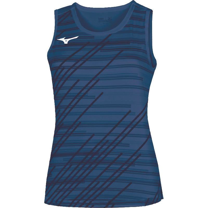 Mizuno Chiba Tanktop Dames - Navy