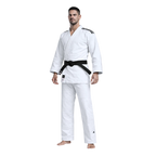 Adidas Champion III IJF judopak slimfit wit Pakken