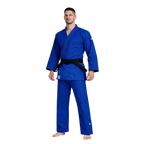 Adidas Champion III IJF judopak slimfit blauw Pakken
