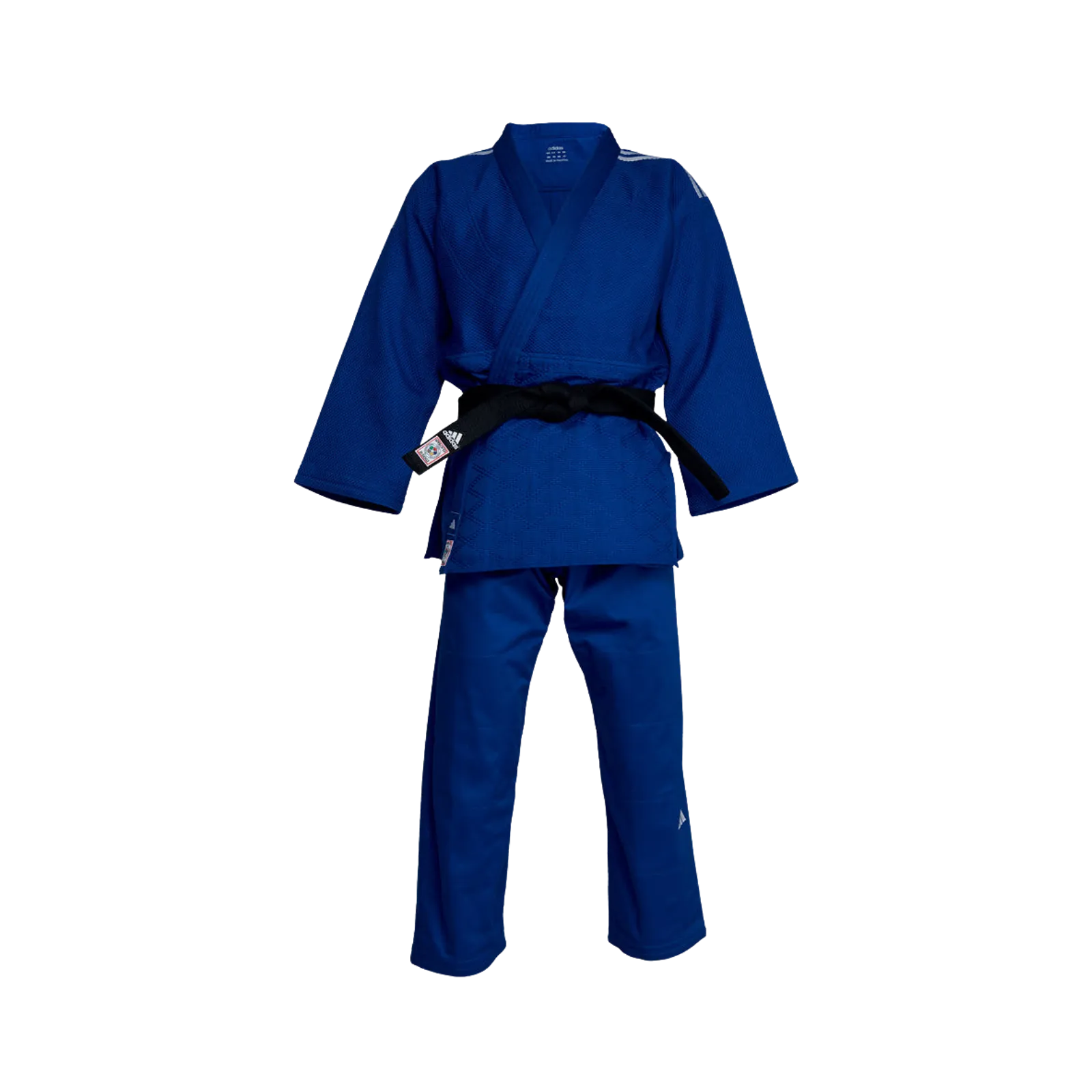 Adidas Champion III IJF judopak regular fit blauw Pakken