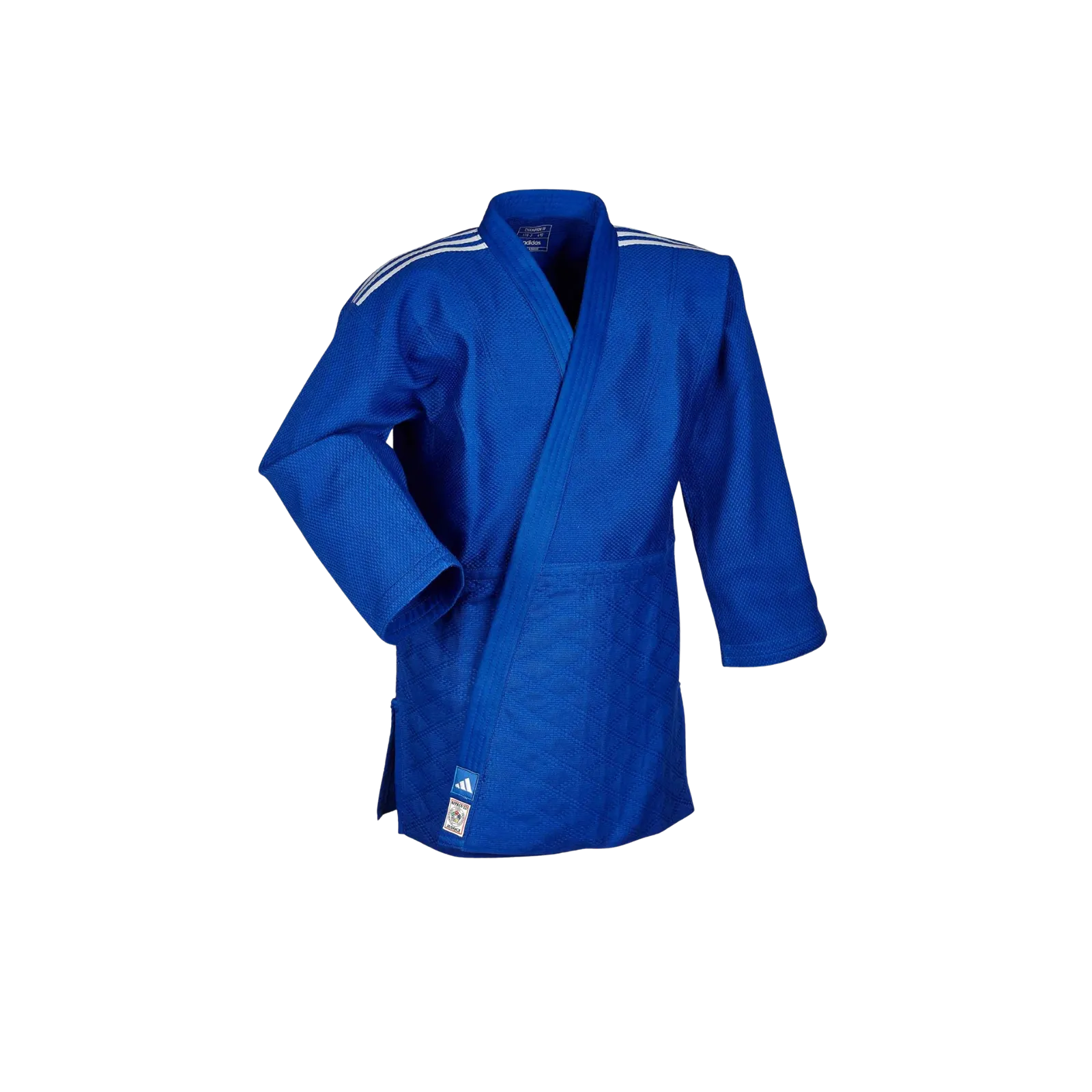 Adidas Champion III IJF judopak regular fit blauw Pakken