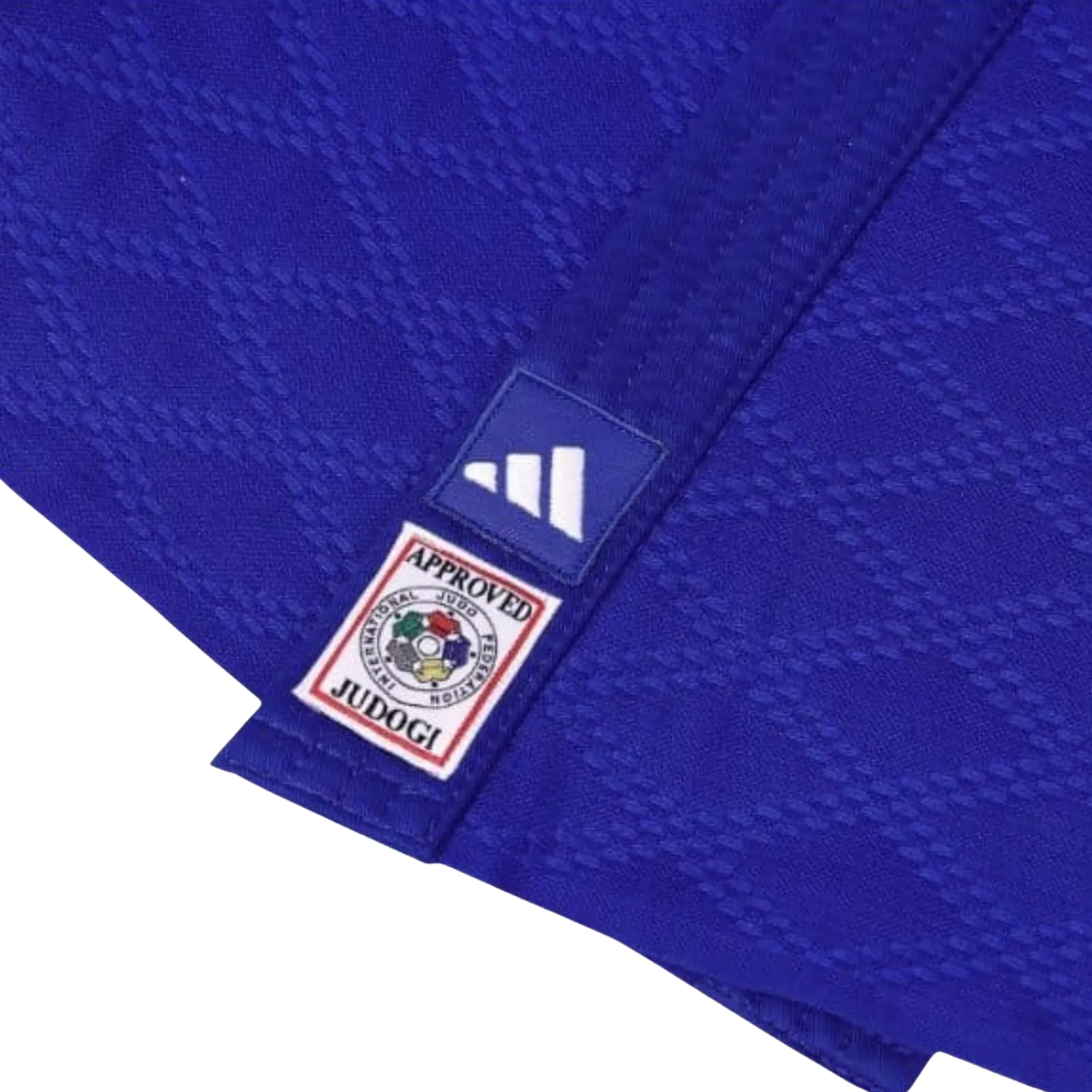 Adidas Champion III IJF judopak regular fit blauw Pakken