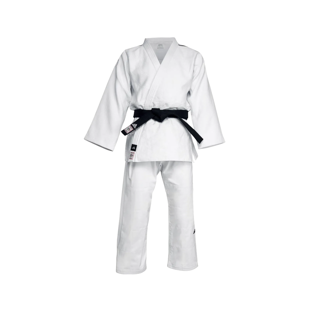 Adidas Champion III IJF judopak regular fit wit Pakken