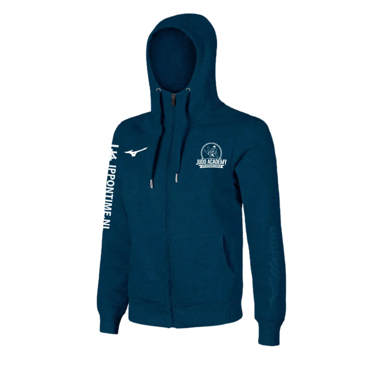 Mizuno J.A. Stedendriehoek Full Zipp Hoody Unisex