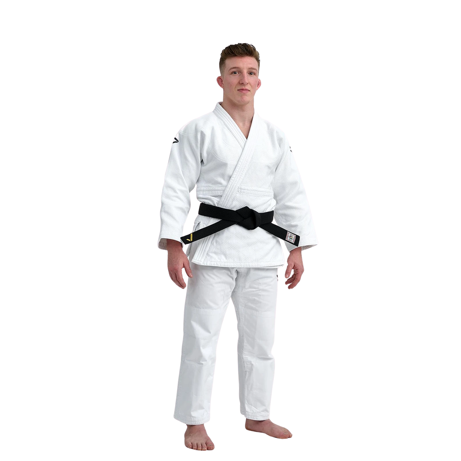 Ippon Gear Ultraleichter, schmal geschnittener Judoanzug – Weiß