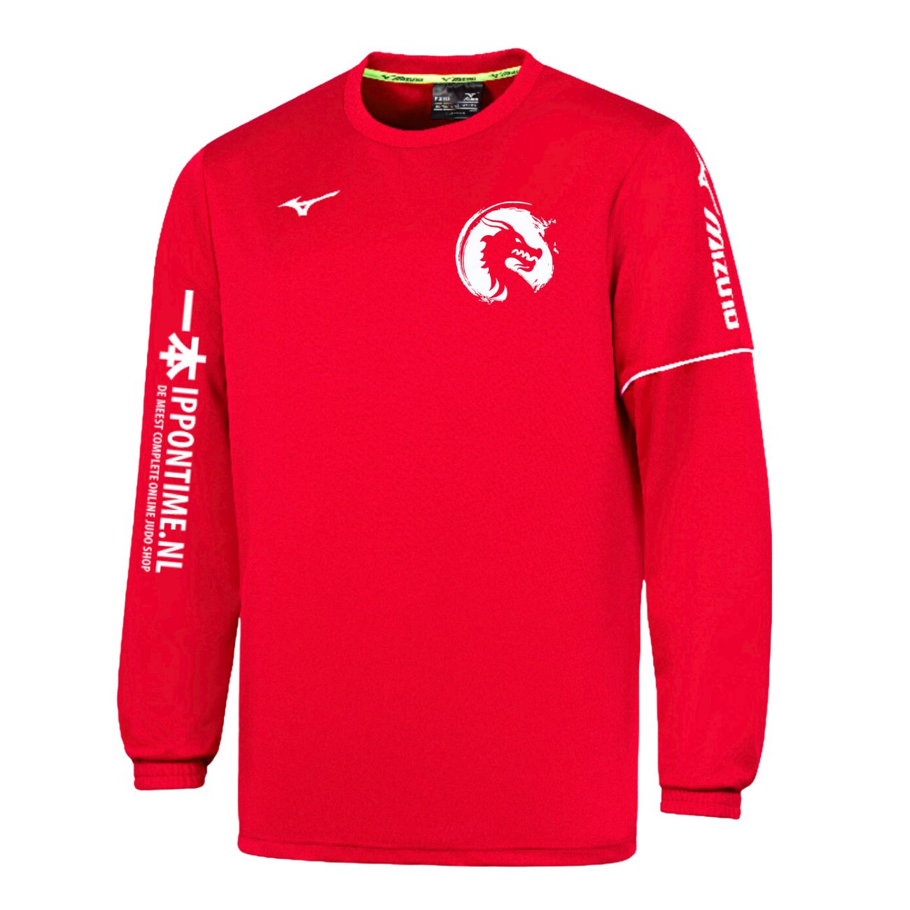 JPT SENDAI Sweater Unisex - Red - Mizuno