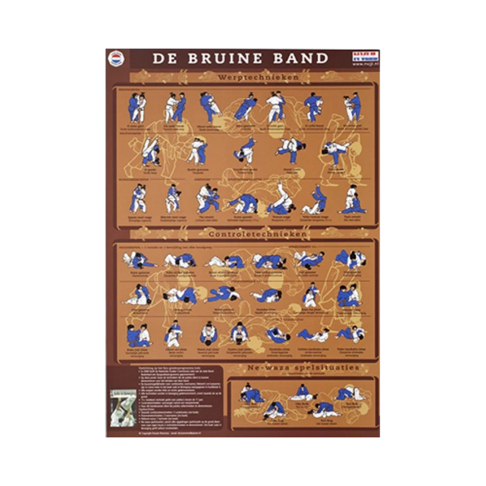 KYU Kaart Bruine band Accessoires