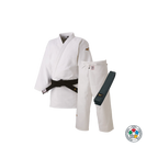 Mizuno IJF Japan Compleet Judopak - Slim Fit Long - Incl. Band - Wit