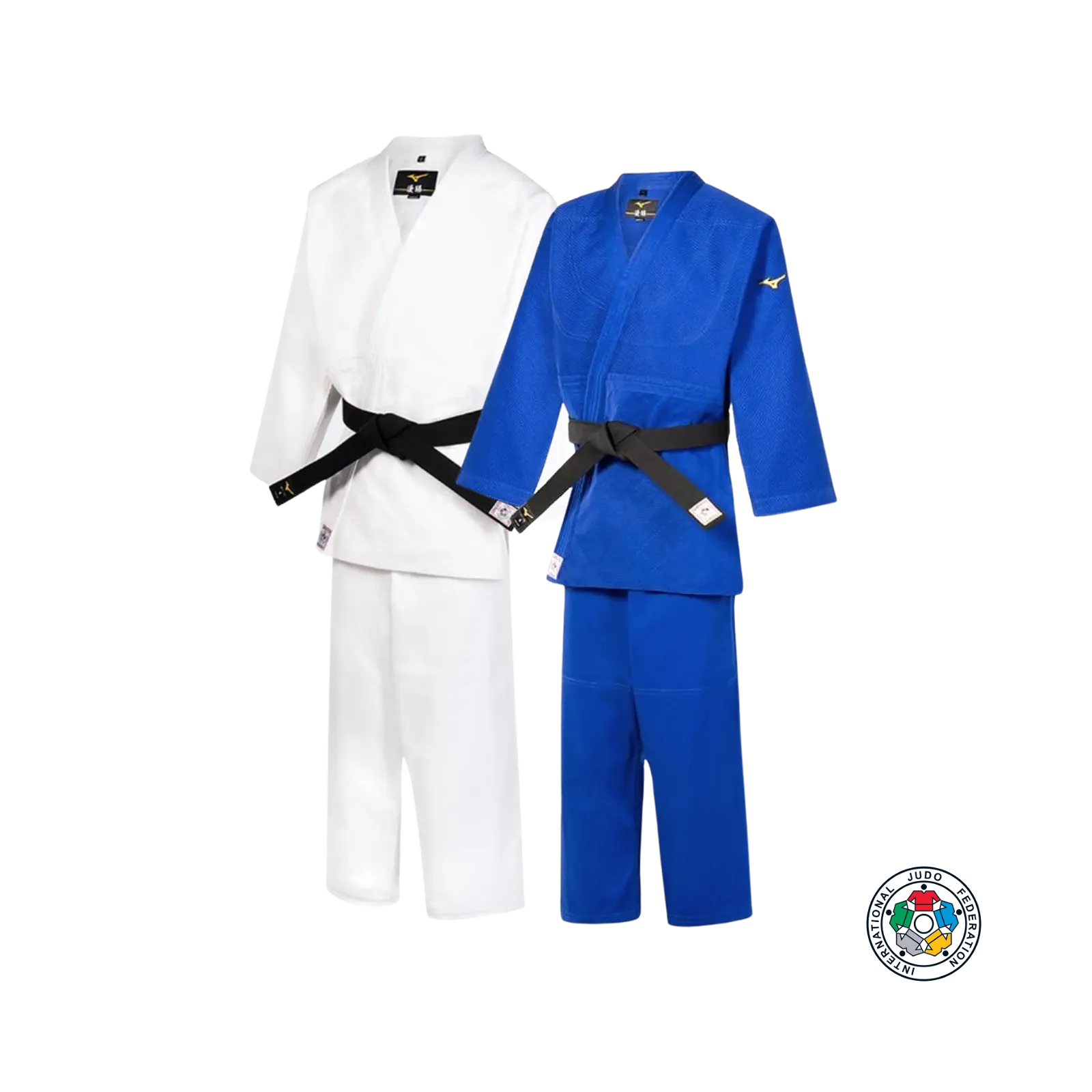 Mizuno Yusho IJF Judopak Duo Pack - Wit en Blauw
