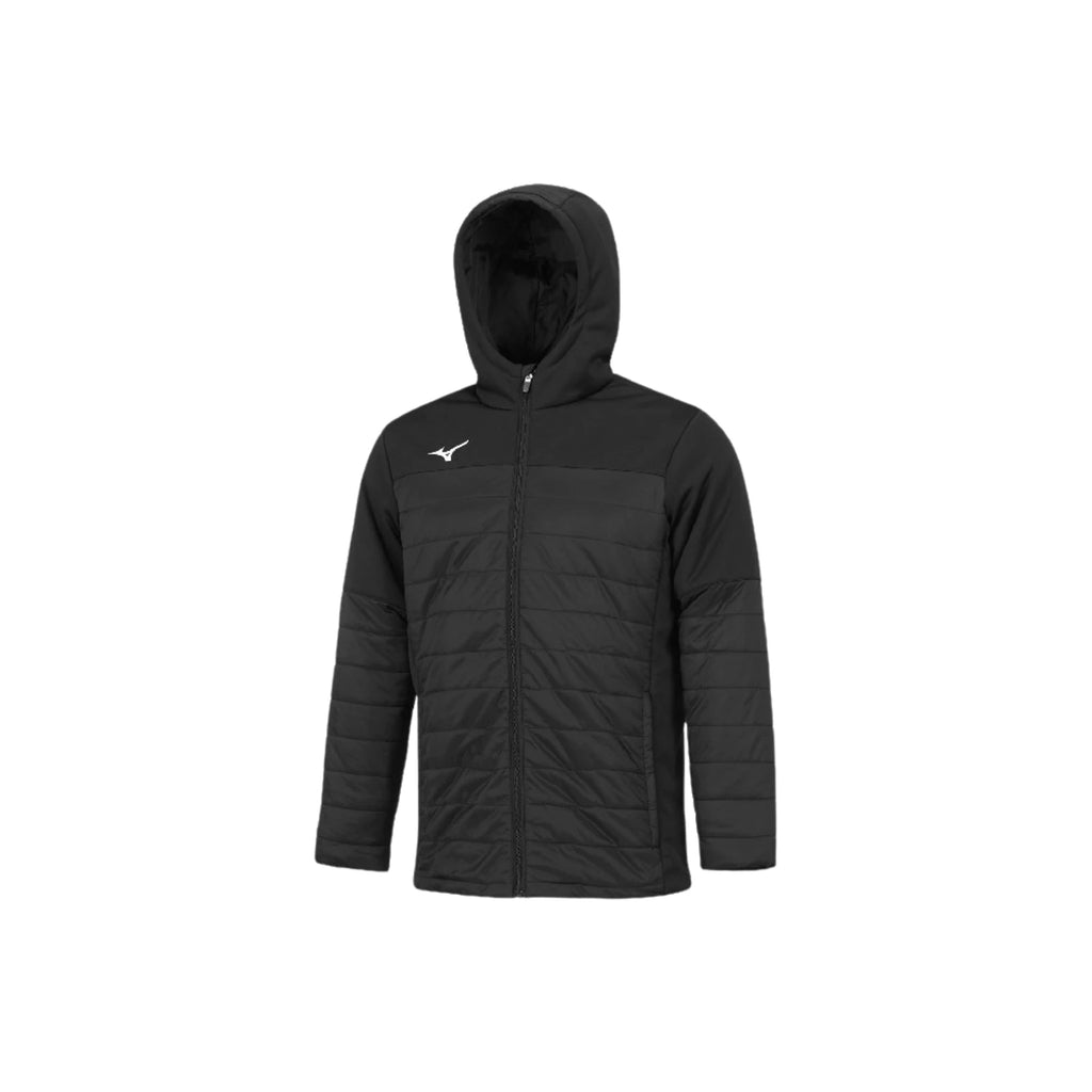 Mizuno Team Sapporo Hooded Hybrid Jacket - Black