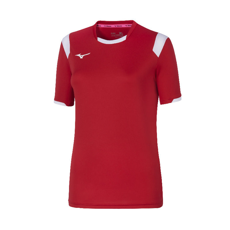 Mizuno Team Premium Game Shirt Dames - Red Sportkleding